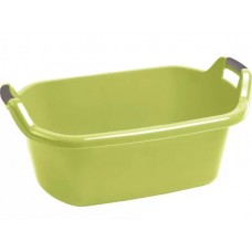 Plastmasas bļoda 55l ovāla ar rokturiem